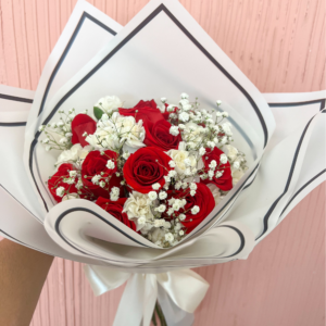White romantic bouquet