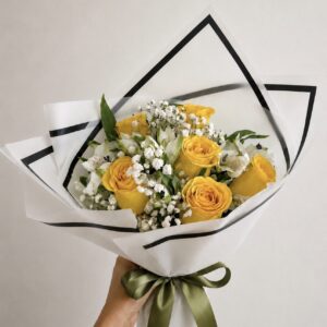 Golden Bloom Bouquet